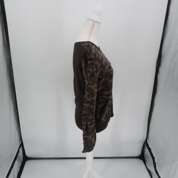 Merona Green Camo Sweater Size XL - Picture 5 of 7
